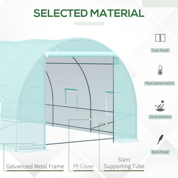 English Elm Outsunny 7x7 Pop up Gazebo Canopy with Mesh Walls Uv Blocking Roof for Camping W2225P200891