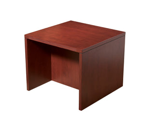 OSP Home Furnishings Napa End Table Compact Modern Accent Stand for Living Room Sofa or Bedside Use Cherry NAP-20-CHY