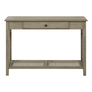 OSP Home Furnishings Cambridge Foyer Table Bone Finish