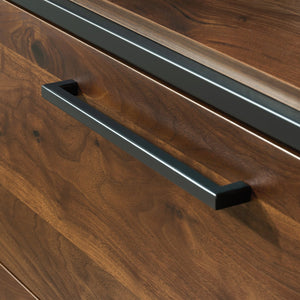 English Elm Lateral File Cabinet In Brown Finish - Modern Design, Spacious Storage & Smooth Operation For Your Office B356P367812