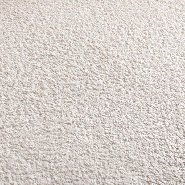 English Elm 2PCS Japandi Boucle Sofa Set White – Curved 3-Seater Cloud Couch, Eucalyptus Frame, Plush Comfort W2664S00040