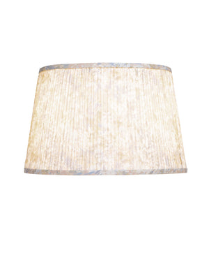 Currey & Company Wildflower Pleated Tapered Lamp Shade with Bold Botanical Print for Eclectic Spaces Pastel Blue / Pastel Pink / Ivory 0900-6018