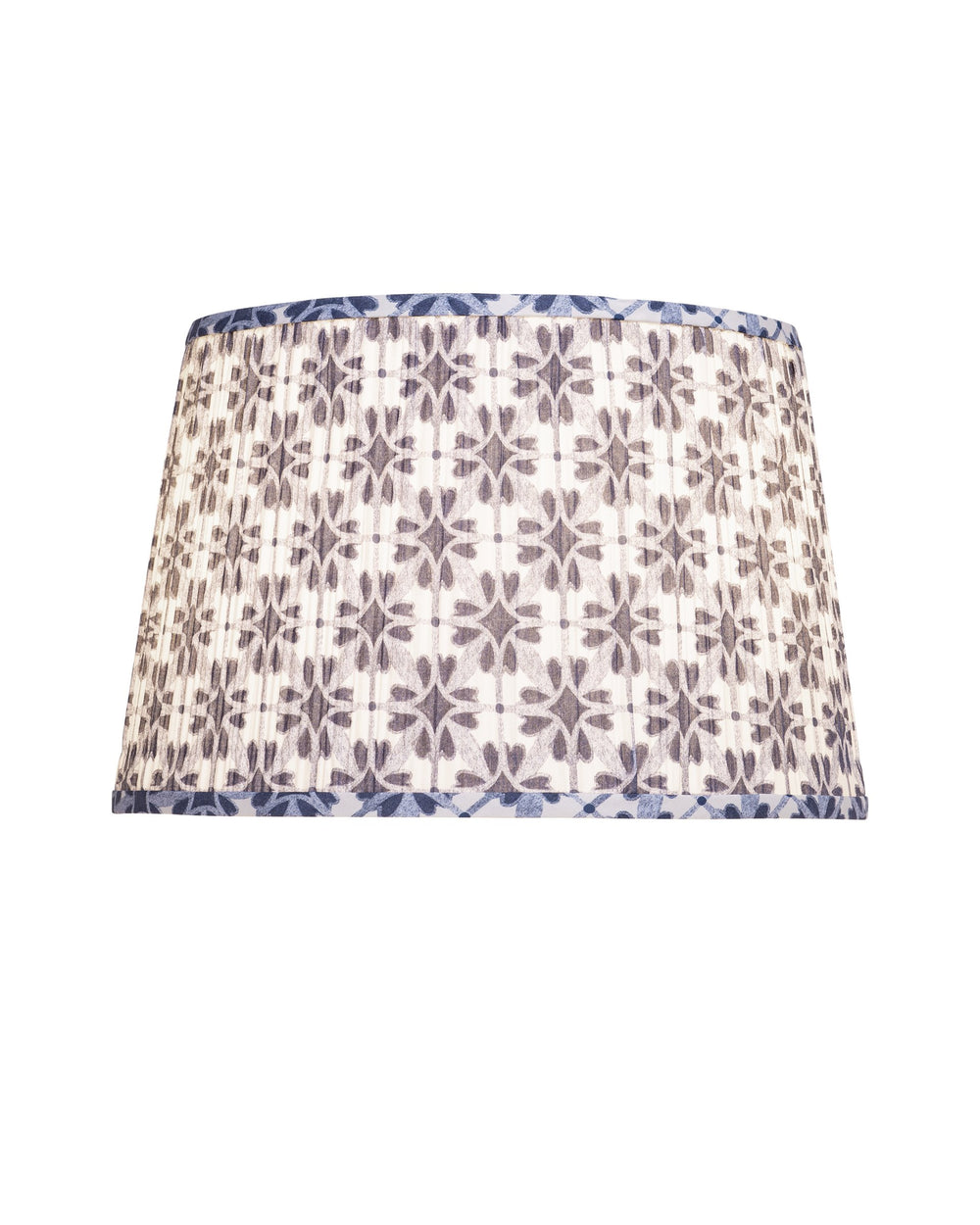 Currey & Company Pembrook Pleated Fabric Tapered Shade in Jewel Blue for Elegant Living Spaces 0900-6024