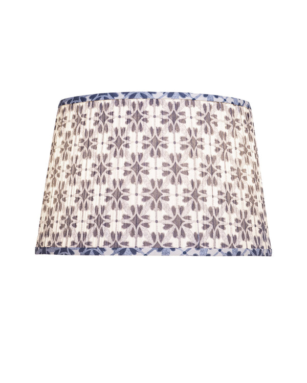 Currey & Company Pembrook Pleated Fabric Tapered Shade in Jewel Blue for Elegant Living Spaces 0900-6024