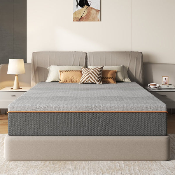 English Elm Queen 12 Inch Memory Foam Mattress Fiberglass Free Cooling Medium Feel Certified W2889P423143