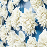 Flourishing Flowers Decor Off White Glaze 09108 Cyan Design