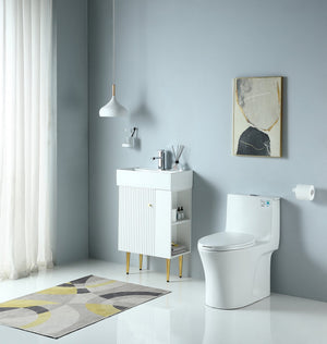 English Elm 1.1/1.60 Gpf Dual Flush Matte Black One Piece Toilet Ada Comfort Height Soft Close W1920P385347