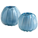 Artic Chill Vase Blue 09195 Cyan Design