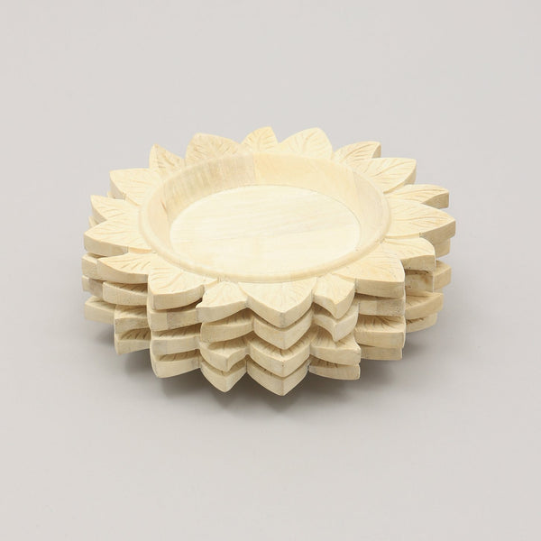 English Elm Handcrafted 13" Wooden Charger Plate - Rustic Eco-Friendly Tableware For Elegant Dining Experiences B346P321279