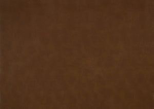 English Elm Luxurious November Channel Back Swivel Chair in Brown Breathable Faux Leather, 360° Rotating Comfort B011P256606