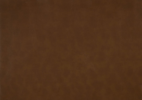 English Elm Luxurious November Channel Back Swivel Chair in Brown Breathable Faux Leather, 360° Rotating Comfort B011P256606