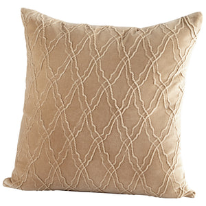 Pillow Cover - 18 x 18 | Beige 09422-1 Beige 09412-1 Cyan Design