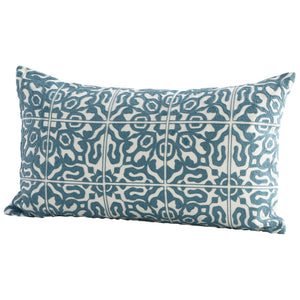 Pillow Cover - 14 x 24 | Blue and White 09446 Blue and White 09429-1 Cyan Design