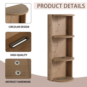 English Elm 36'' Freestanding Bathroom Vanity With Ceramic Sink, Soft-Close Doors & Stylish Storage Solutions W999S00403