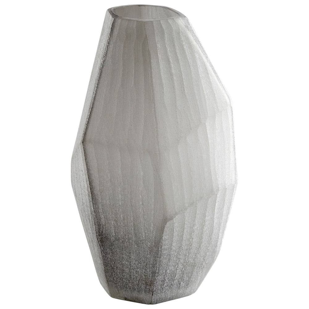 Kennecott Vase  Ash Grey 09479 Cyan Design