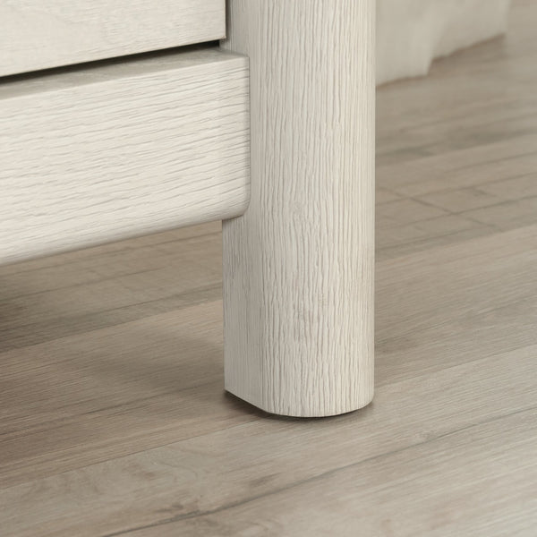 English Elm Dresser, Contemporary White Finish With Smooth Drawers – Ideal Storage For Bedroom & Guest Rooms! B356P402595