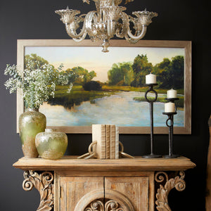 Goldie Locks Bookends Antique Silver Leaf 09581 Cyan Design