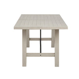 INK+IVY Sonoma Industrial Rectangle Dining Table II121-0445 Reclaimed White