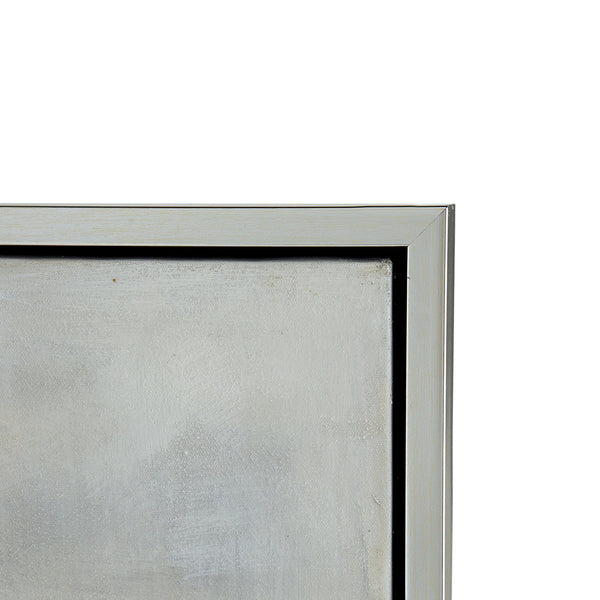 English Elm 39.4X39.4" Stormy Skies Framed Hand-Painted Wall Art - Evocative Modern Decor For Tranquil Spaces W2078P313333