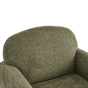 English Elm Rapallo Upholstered Accent Chair Plush Seat Modern Frame for Living Room or Entryway Olive Green N776P381488G