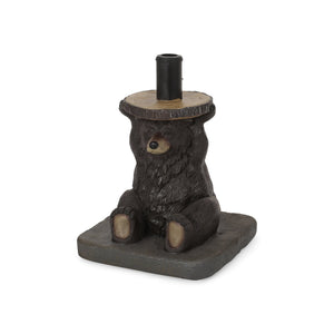 English Elm Christopher Knight Home® - BEAR Umbrella Base Dark Brown Concrete Resin Finish, Handcrafted Lightweight Design, No Assembly Needed 67766.00DBRN