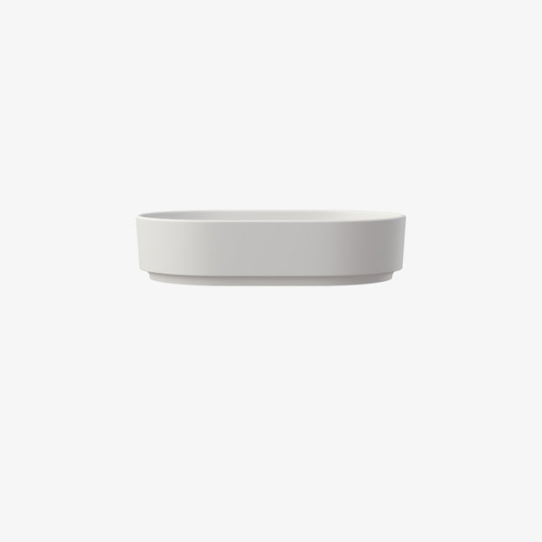 English Elm Solid Surface Pedestal Basin Seamless Non-porous Build for Modern Bathrooms T3785P491207