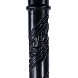 Butler Specialty Laird Elegant Free-standing Coat Rack With Umbrella Holder - Hand-carved Details For Entryway Style Black Rubberwood,Resin,Zinc 971111-butler