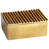 Bullion Container  Antique Brass 09736 Cyan Design
