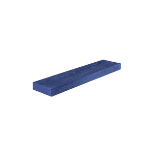 EuroStyle Barney Floating Shelf/Shelving in High Gloss Deep Blue