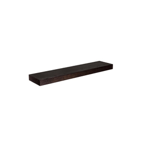 EuroStyle Barney Floating Shelf/Shelving in Wenge Stained Veneer