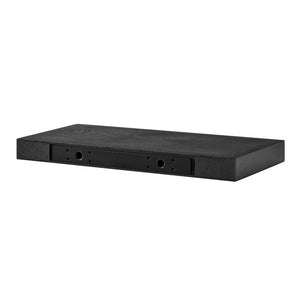 EuroStyle Barney Wall Mounted Floating Shelf Ash Veneer Display Unit for Modern Interiors Wenge 09740-WEN