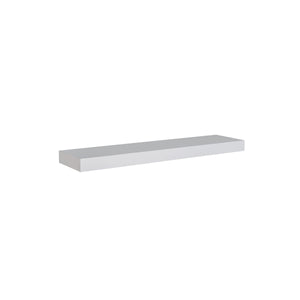 EuroStyle Barney Floating Shelf/Shelving in High Gloss White