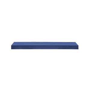 EuroStyle Barney Floating Shelf/Shelving in High Gloss Deep Blue