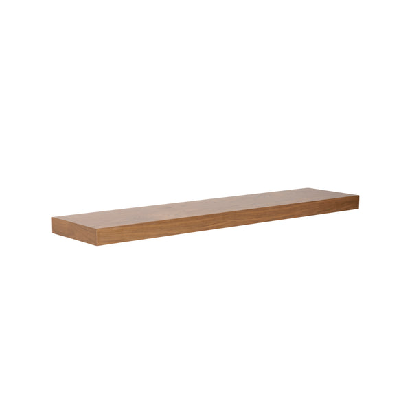 EuroStyle Barney Floating Shelf/Shelving in American Walnut Veneer
