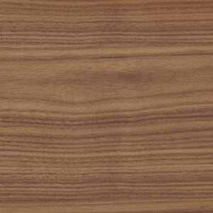 EuroStyle Barney Ash Veneer Floating Wall Shelf Minimalist Display for Living Room or Home Office Walnut 09742-WAL