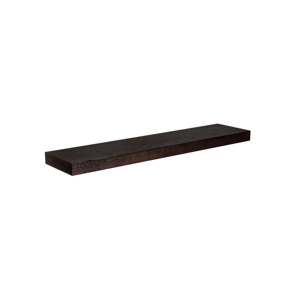 EuroStyle Barney Floating Shelf/Shelving in Wenge Stained Veneer