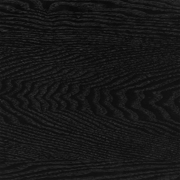 EuroStyle Barney Wall Mounted Floating Shelf American Wood Veneer Bracket Free Display Ledge Matte Black 09748MTBLK