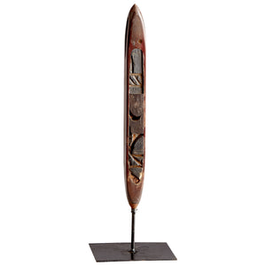 Javelin Sculpture Rustic and Matt Black 09763 Cyan Design