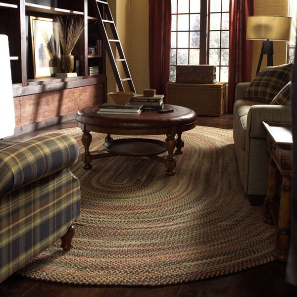 Capel Rugs Bear Creek Wheat Braids: Cozy Up To Nature With Our Charming Sherwood Forest-inspired Collection Wheat, Brown 50% Wool,45% Nylon,5% Other Fibers 0980vs00360060150