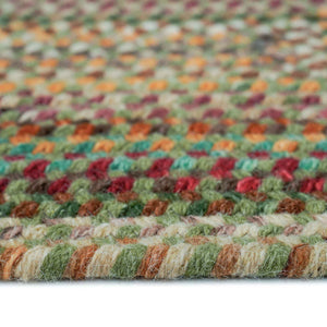 Capel Rugs Bear Creek Wheat Braids: Cozy Up To Nature With Our Charming Sherwood Forest-inspired Collection Sage, Tan 50% Wool,45% Nylon,5% Other Fibers 0980qs00360036225
