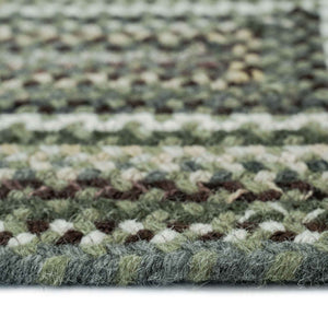 Capel Rugs Bear Creek Wheat Braids: Cozy Up To Nature With Our Charming Sherwood Forest-inspired Collection Olive Branch, Tan 50% Wool,45% Nylon,5% Other Fibers 0980qs00360036250