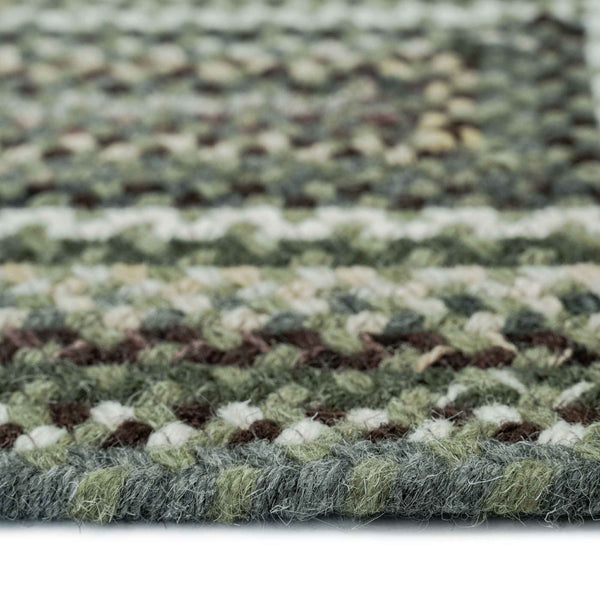 Capel Rugs Bear Creek Wheat Braids: Cozy Up To Nature With Our Charming Sherwood Forest-inspired Collection Olive Branch, Tan 50% Wool,45% Nylon,5% Other Fibers 0980qs00360036250