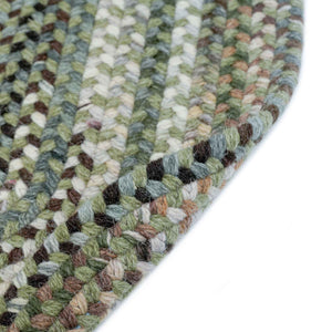 Capel Rugs Bear Creek Wheat Braids: Cozy Up To Nature With Our Charming Sherwood Forest-inspired Collection Olive Branch, Tan 50% Wool,45% Nylon,5% Other Fibers 0980vs00360060250