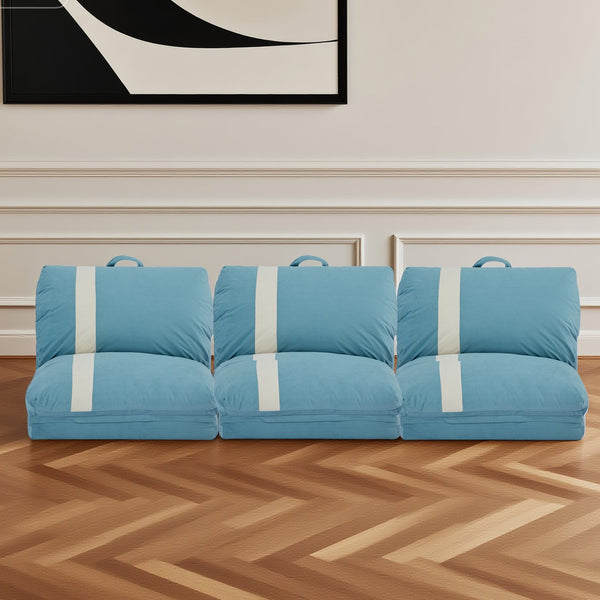 English Elm Aria Modular Sofa Bed - Stylish, Space-Saving Design For Adults & Pets, 6-Position Adjustable Comfort W3391S00017