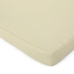 English Elm Christopher Knight Home® - Carolina Loveseat Cushion Set - Cream Outdoor Seat & Back Cushions, Weather-Resistant Comfort & Style N775P270133C