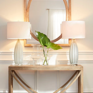 Hurley Vase Clear 09988 Cyan Design