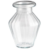 Rocco Vase Clear 09989 Cyan Design