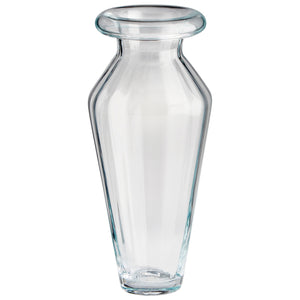 Rocco Vase Clear 09990 Cyan Design