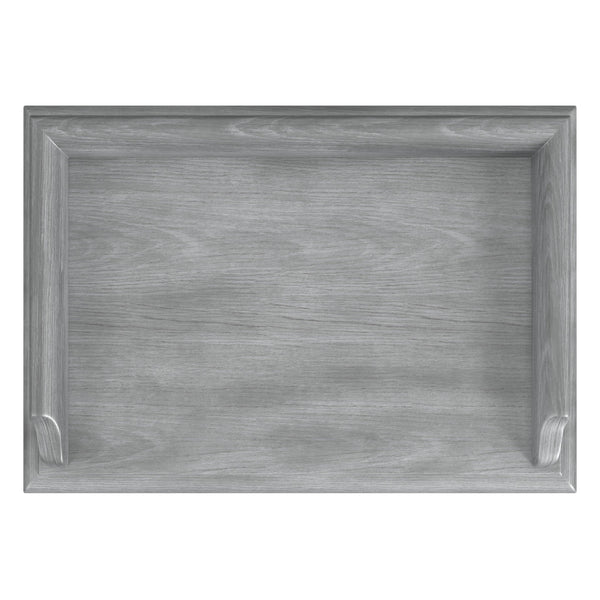 Butler Specialty Cummings Elegant Rectangular Wood End Table With Drawer And Magazine Storage For Stylish Living Gray Poplar Hardwood Solids,Birch Veneer,Mdf 999418-butler