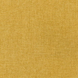 English Elm Fabric Upholstered Accent Bench with Arms in Soft Neutral Fabric, Sleek Black Legs for Modern Chic Seating Mustard yellow B016P383660